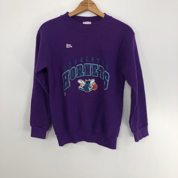 charlotte hornets crewneck sweatshirt